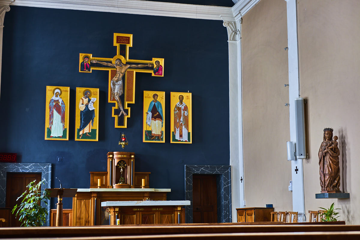 Altar im Simplon Hospitz