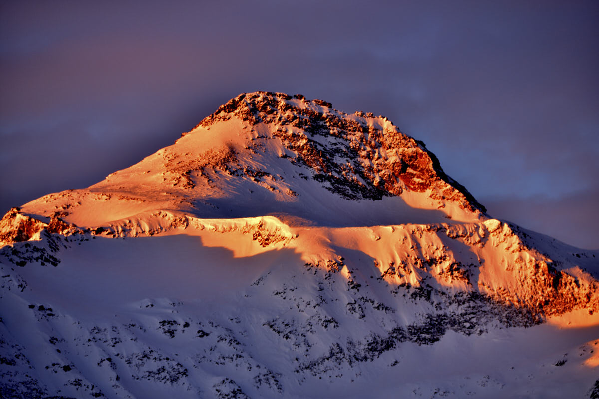 Böshorn in der Morgensonne